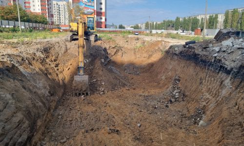 Земляные работы спецтехникой